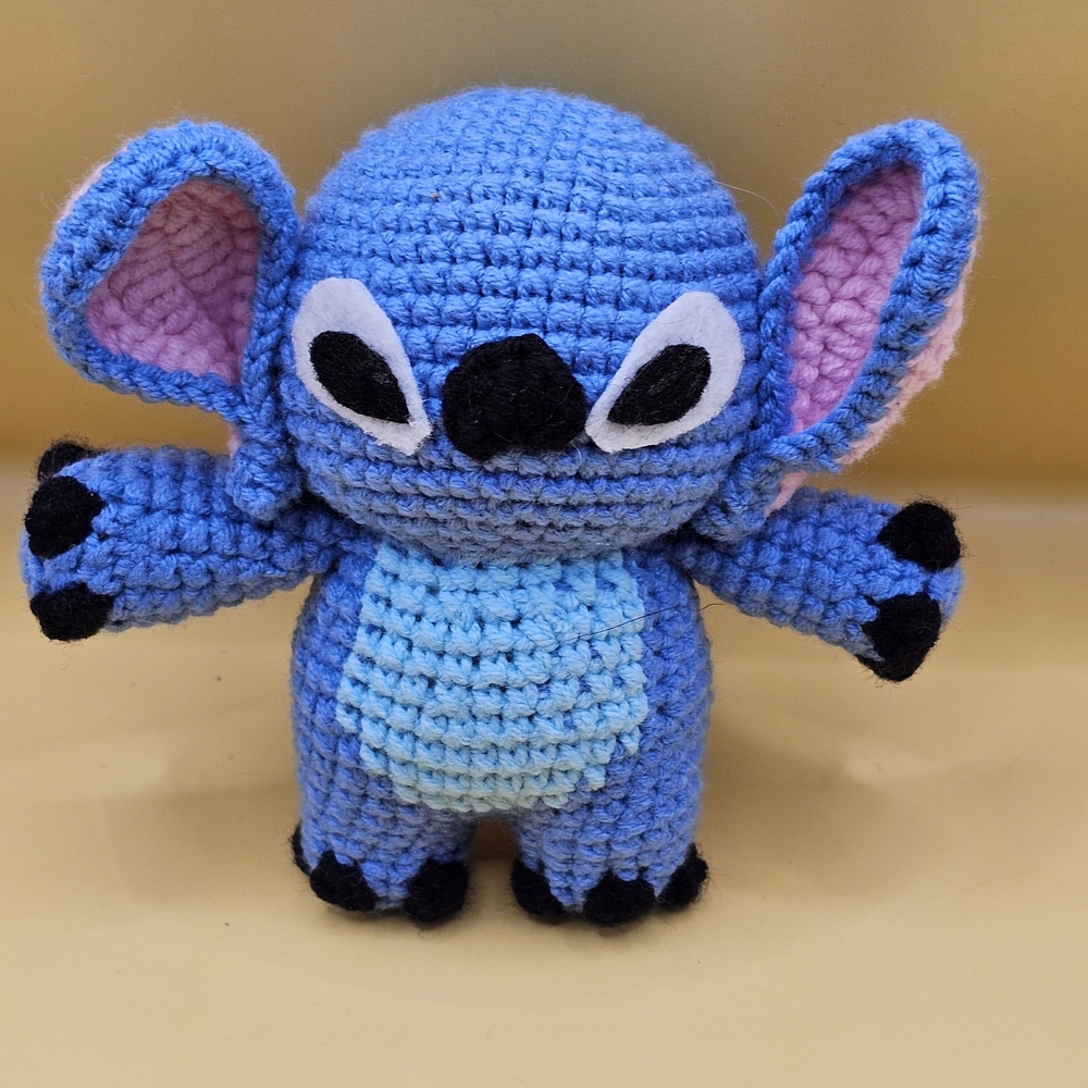 Blue Crochet Plush Toy